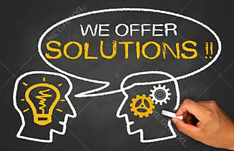 We offer solutions