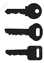 Vector Key Icon Set