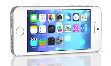 Silver iPhone 5s