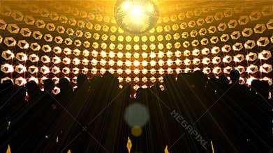 Diamond Disco Ball Dancing People