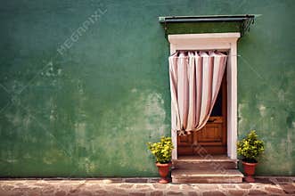 Colorful door