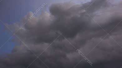 Dark Storm Clouds Roll In 4K