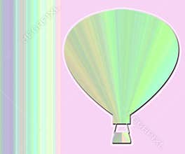 Decorative hot air balloon
