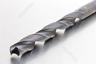 Drill on brushed silvery ground