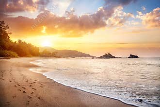 Om beach in India