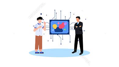 Nft marketplace Animated Video