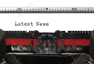 Typewriter Latest News