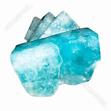 Blue topaz rocks