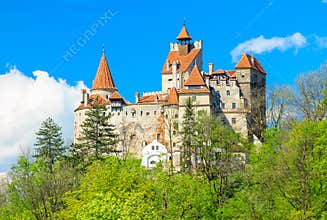 The famous Dracula castle,Bran,Transylvania,Romania