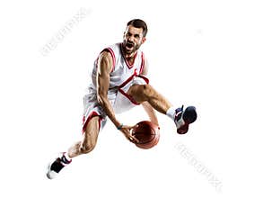 Basketball Player in action
