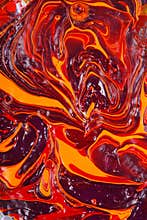 Bright swirling abstract
