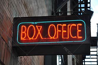 Box office sign