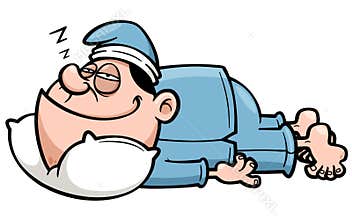 Man sleeping