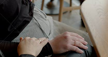 prague bachelorette reassurance white friend comforts bride