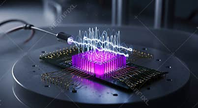 Advanced Quantum Computing Processor with Luminous Energy Flow
