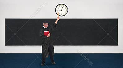 Funny Mean Angry Teacher Late For Class