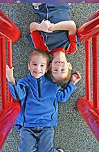 Kids Playing at the Playground