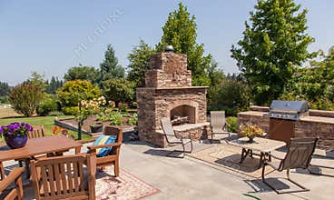 Outdoor kitchen design