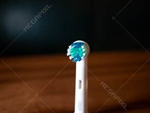 Electric toothbrush head