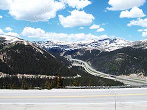 Continental Divide Interstate 70