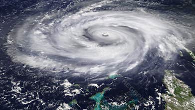 Hurricane Satellite View (HD)