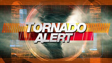 Tornado Alert - Title Graphics