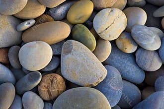 Background with round stones pattern