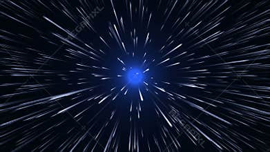 Space travel - Warp Speed