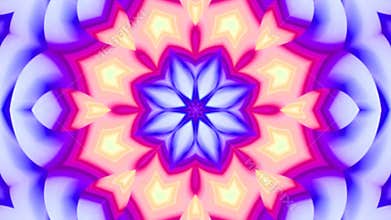 Hypnotic abstract mosaic colorful backdrop metamorphoses.