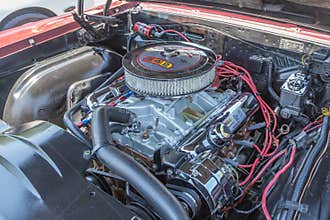 Oldsmobile 442 Engine
