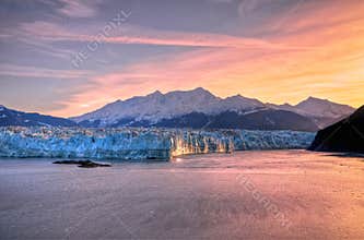 Sunrise & Hubbard Glacier