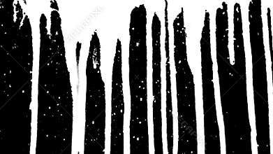 Ink Drop Splatter (White on Black)