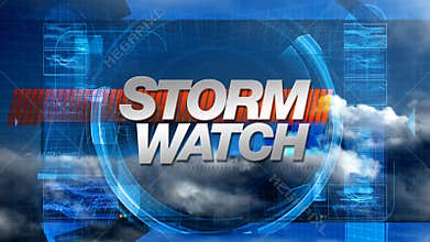 Storm Watch - Broadcast Graphics Title