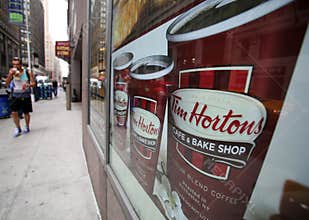 TIM HORTONS COFFEE AND DONUTS