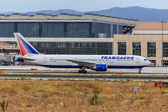 Transaero Boeing 767-300