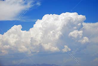 Cumulonimbus cloud formation over Las Vegas, Nevada.