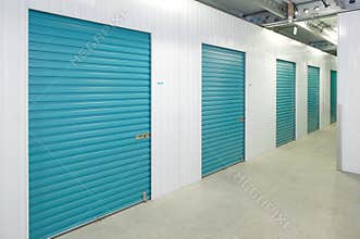 Self storage units
