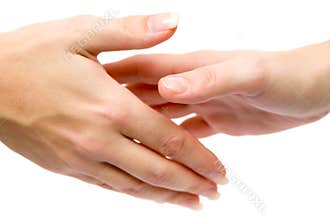 Women Shaking Hands