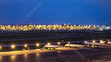 Airplane Time Lapse Airport