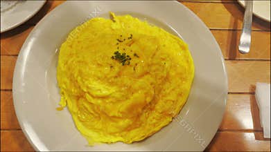 Curry Beef Omelette Rice