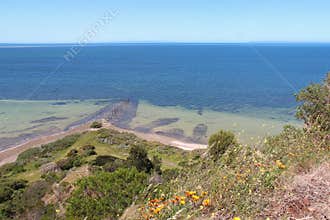 ocean at kingscote at kangaroo island - australia