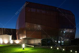 Planetarium building in Warszawa