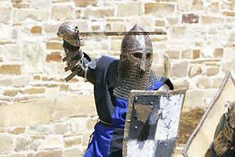 Attacking knight