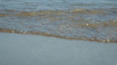Beach with waves
