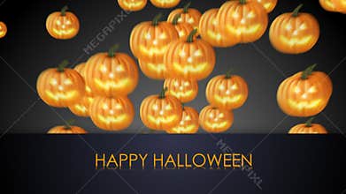 Halloween day pumpkins