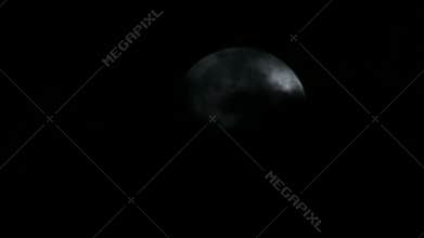 Full Moon and Clouds 03