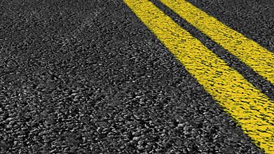 Double line street road drive