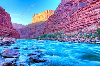 Sunset in Grand Canyon