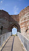 Beeston Castle in Cheshire, England