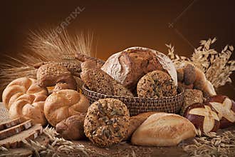 Various bread